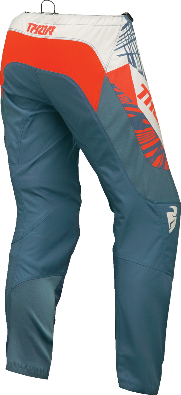 THOR Women's Sector Split Pants - Blue Steel/Vintage White - US 7/8 2902-0344