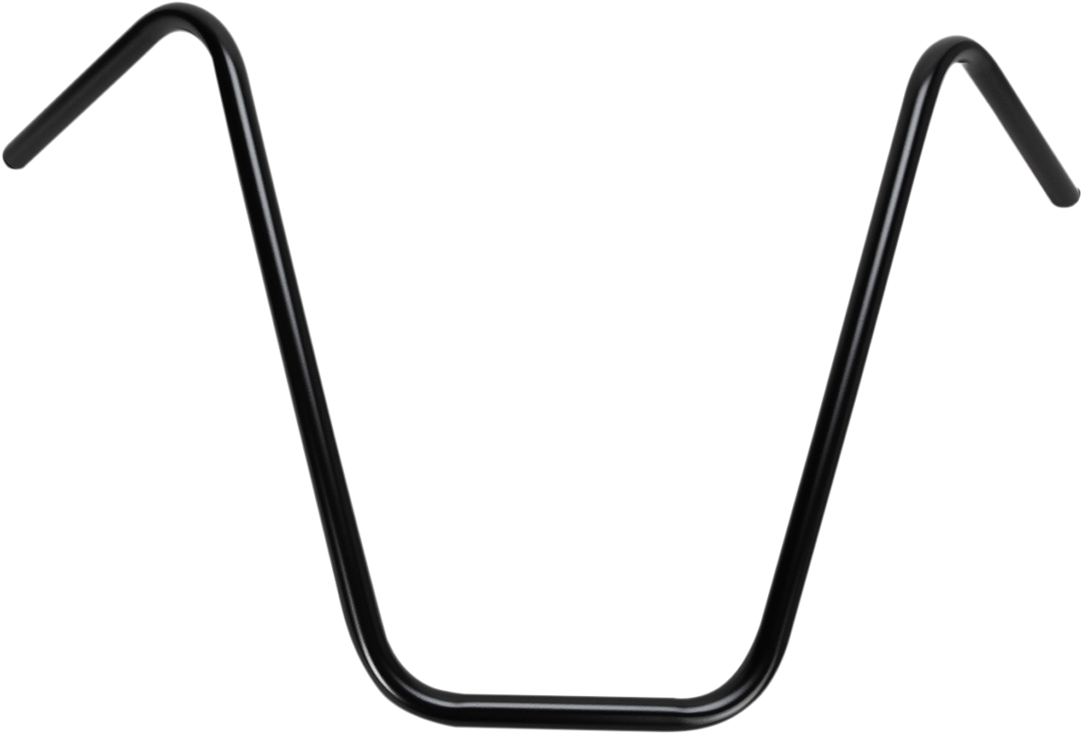 EMGO 7/8" Chopper Handlebar - Ape Hanger - 18" - Black 23-12537B