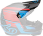 6D HELMETS ATR-2 Visor - Mach - Black/Red/Blue 72-6117