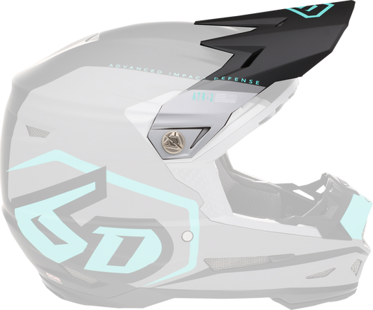 6D HELMETS ATR-2 Visor - Delta - Teal 72-6120