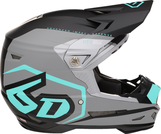 6D HELMETS ATR-2 Helmet - Delta - Teal - 2XL 12-3409