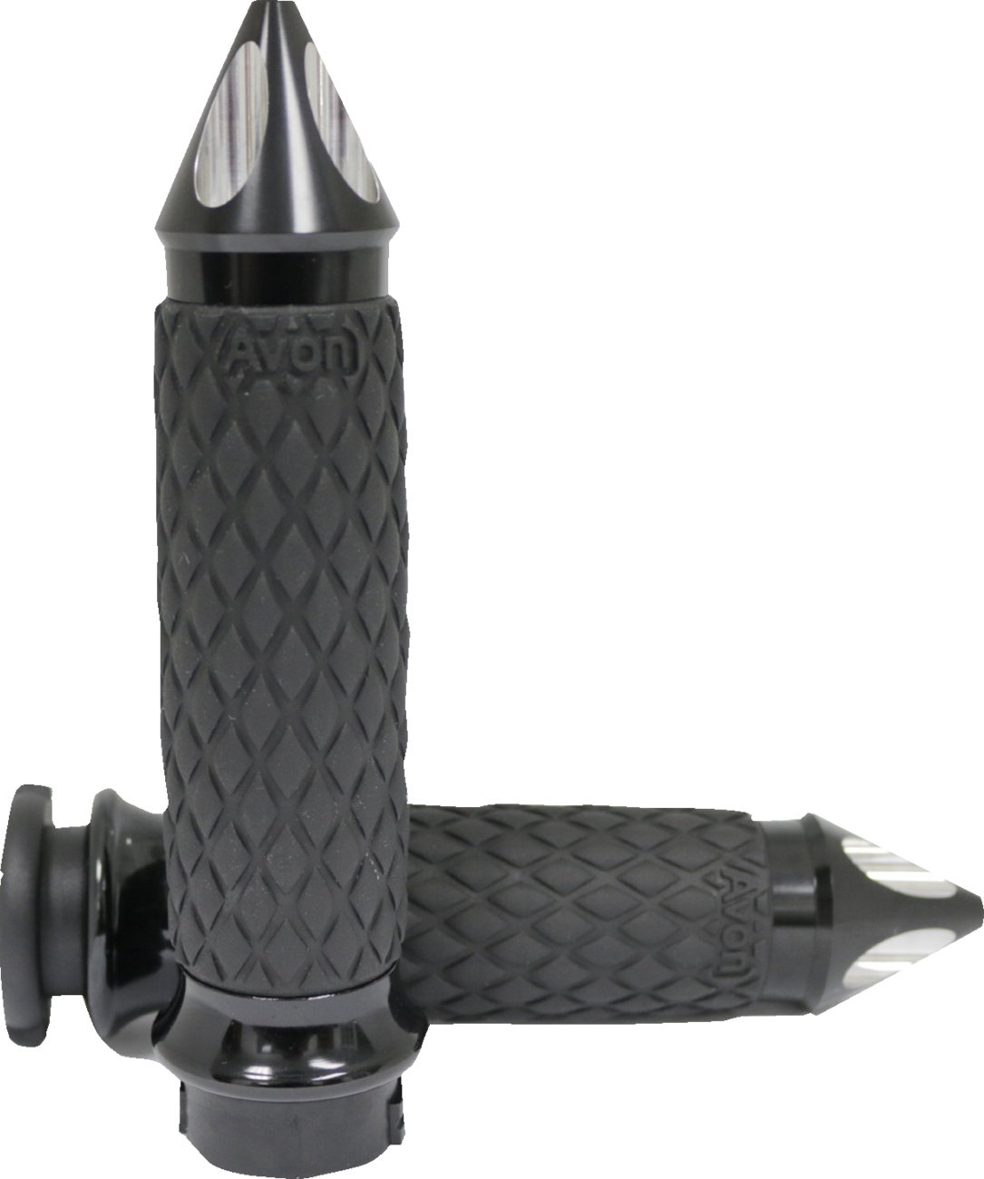 AVON GRIPS Diamond Contour Grips - Spike - Black DIA-65-AN-SPIKE