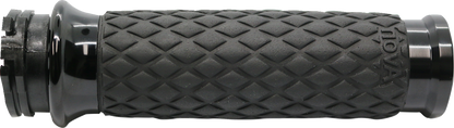 AVON GRIPS Diamond Contour Grips - Black DIA-65-ANO