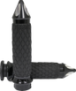 AVON GRIPS Diamond Contour Grips - Spike - Black - TBW DIA-65-AN-FL-SP