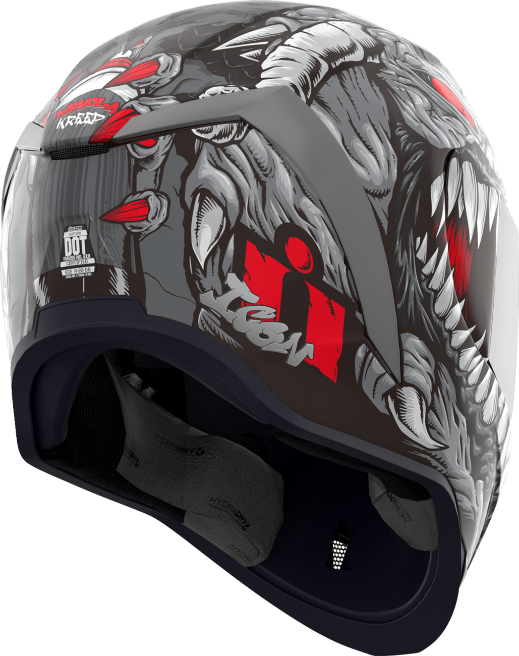 ICON Airform™ Helmet - Kryola Kreep - MIPS® - Silver - 2XL 010116958