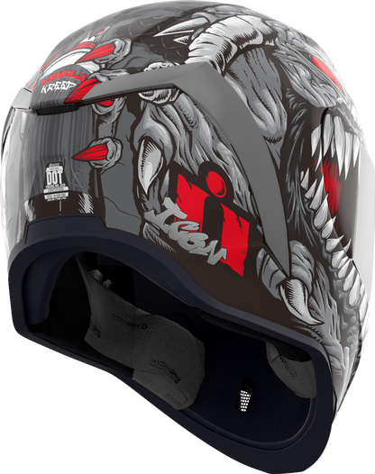 ICON Airform™ Helmet - Kryola Kreep - MIPS® - Silver - 2XL 010116958