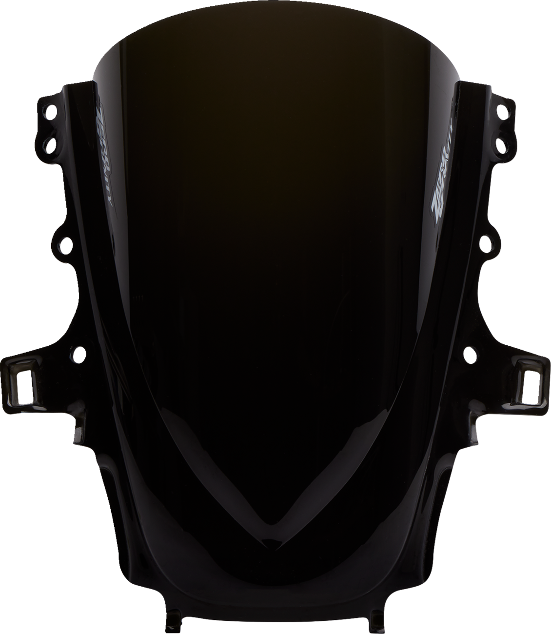 ZERO GRAVITY Double Bubble Windscreen for Yamaha YZF R1/R1M and World GP - Dark Smoke (Part #16-543-19)