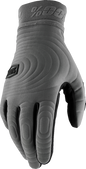 100% Brisker Xtreme Gloves - Charcoal - 2XL 10030-00010