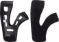 AGV X101 Cheek Pads - Black - 2XL 20KIT770020012X