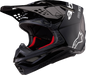 ALPINESTARS Supertech M10 Helmet - Flood - MIPS® - Black/Dark Gray - Medium 8301023-1310-M