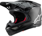 ALPINESTARS Supertech M10 Helmet - Fame - MIPS® - Black Carbon - Medium 8300423-1902-M