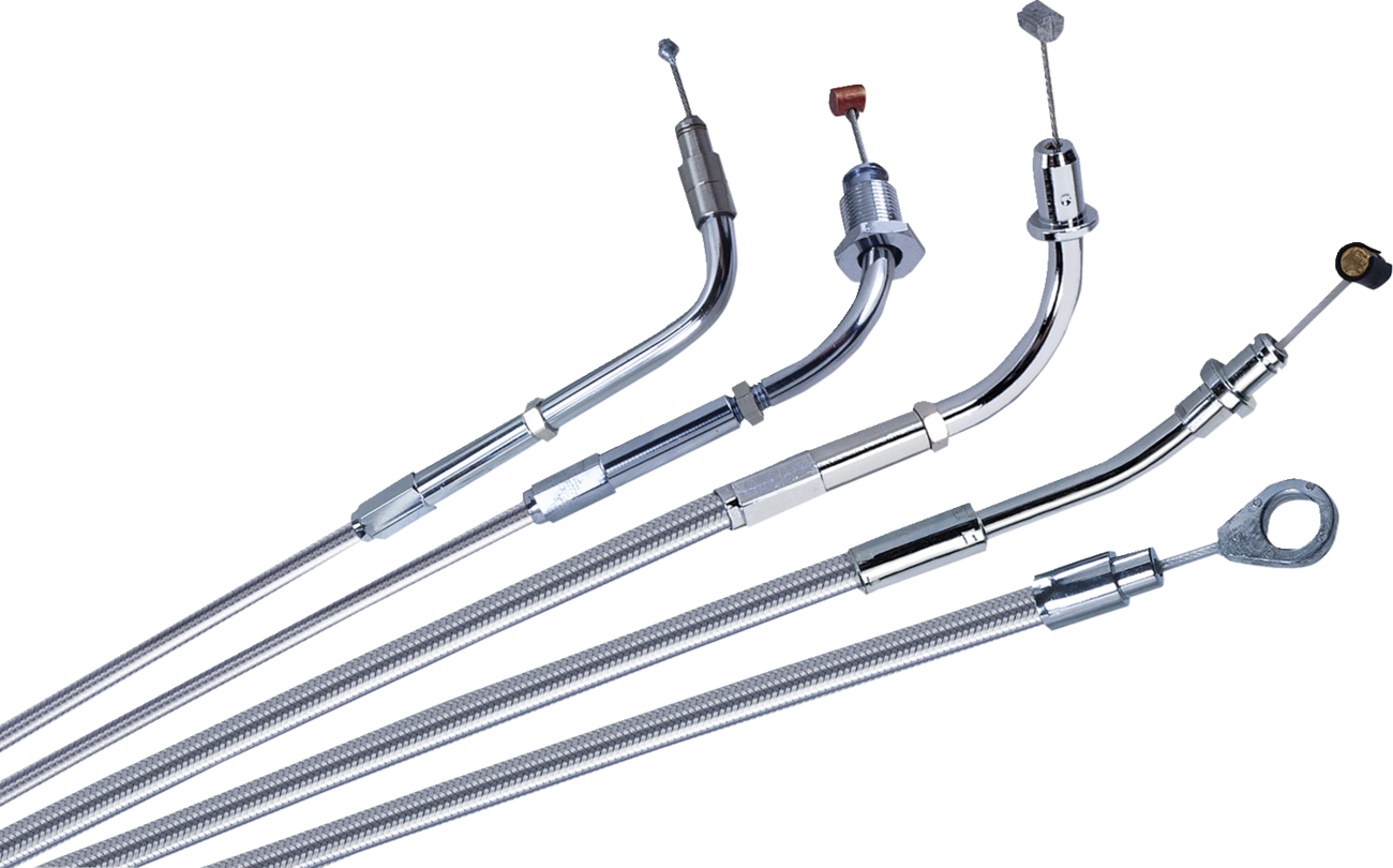 BARNETT Stainless Steel Clutch Cable for Indian - Touring 1024010004