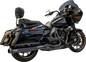 BASSANI XHAUST 2-into-1 Exhaust System - 49-State - Black 1F58RBE