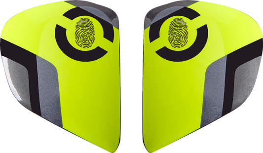 ARAI HELMETS Vas-V Side Pods - Face - Fluorescent Yellow 025726