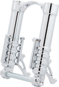 ARLEN NESS Fork Legs - 49 mm - Chrome - For Custom Radial Mount Brake Caliper 120-012