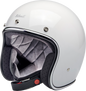 BILTWELL Bonanza Helmet - Gloss White - Small 1001-164-202