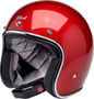 BILTWELL Bonanza Helmet - Metallic Cherry Red - Small 1001-351-202