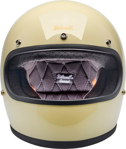 BILTWELL Gringo Helmet - Gloss White - Small 1002-102-502