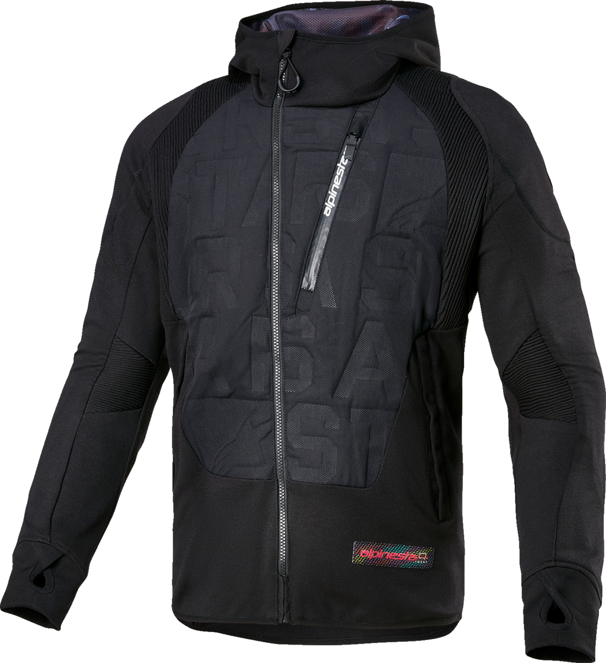 ALPINESTARS MSE Hybrid Hooded Jacket - Black - 4XL 4201824-10-4X