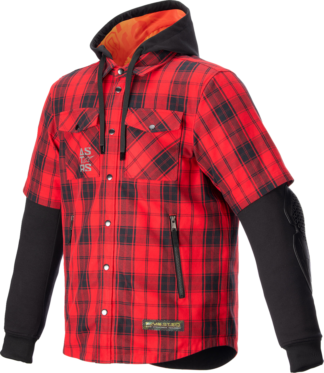ALPINESTARS MO.ST.EQ Tartan Jacket - Red/Black - Medium 4300424-3136-M