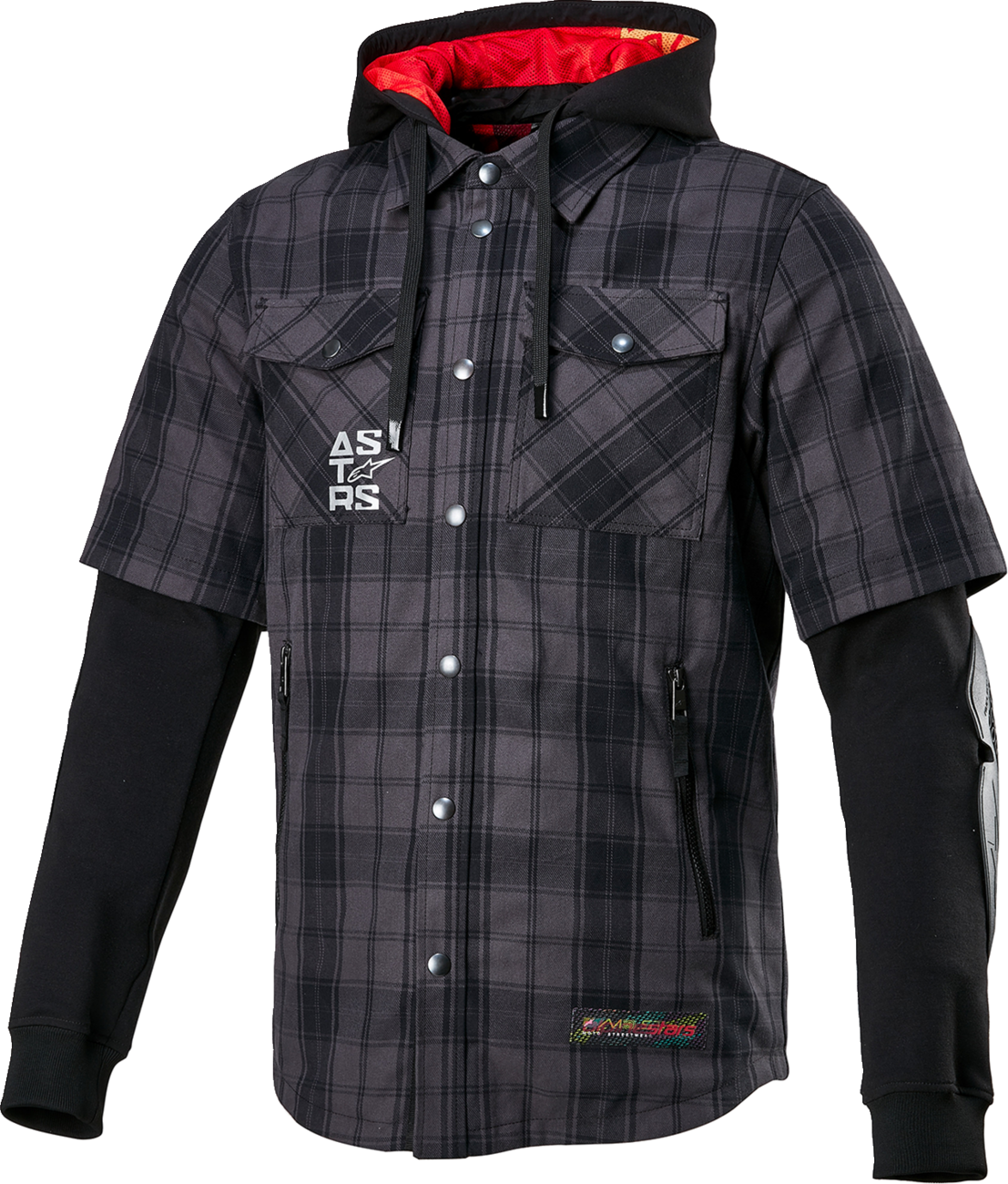 ALPINESTARS MO.ST.EQ Tartan Jacket - Gray/Black - XL 4300424-9610-XL