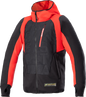 ALPINESTARS MSE Hybrid Hooded Jacket - Black/Red - XL 4201824-1463-XL