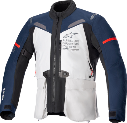 ALPINESTARS ST-7 2L Gore-Tex Jacket - Ice Gray/Dark Blue/Black - Small 3604124-9174-S