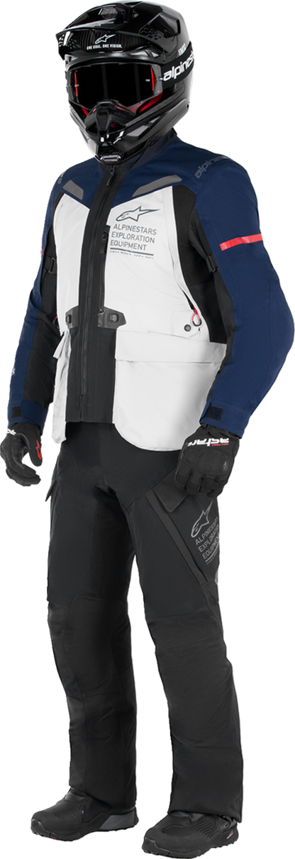 ALPINESTARS ST-7 2L Gore-Tex Jacket - Ice Gray/Dark Blue/Black - Small 3604124-9174-S