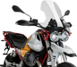 PUIG HI-TECH PARTS Touring Windscreen - 22-7/8" - Clear - Moto Guzzi 21176W