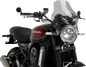 PUIG HI-TECH PARTS Top Windshield - Smoke - Z900RS 21352H