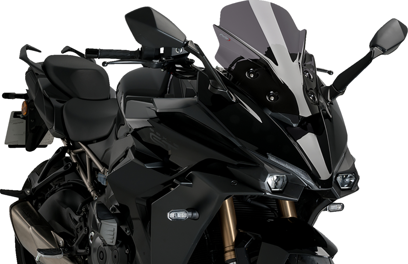 PUIG HI-TECH PARTS Sport Windscreen - 16" - Dark Smoke - GSX-S1000 GT 21341F