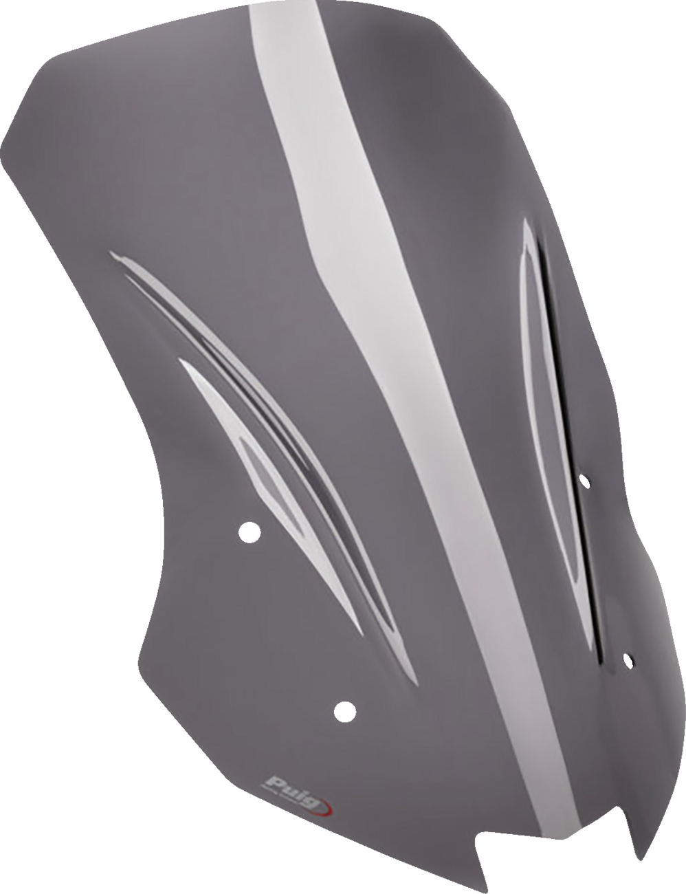 PUIG HI-TECH PARTS Touring Windscreen - 18-5/8" - Dark Smoke - KLR 650 21393F
