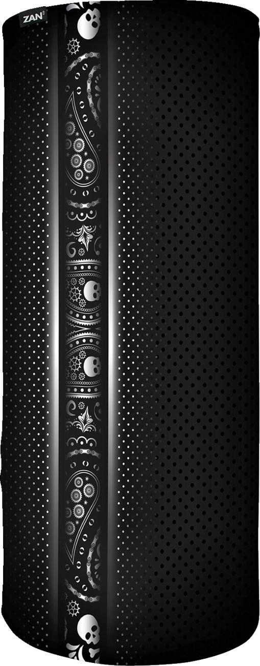 ZAN HEADGEAR Motley Tube® SportFlex® Classic Carbon Halftone TL131 - Versatile Neck Warmer and Face Mask