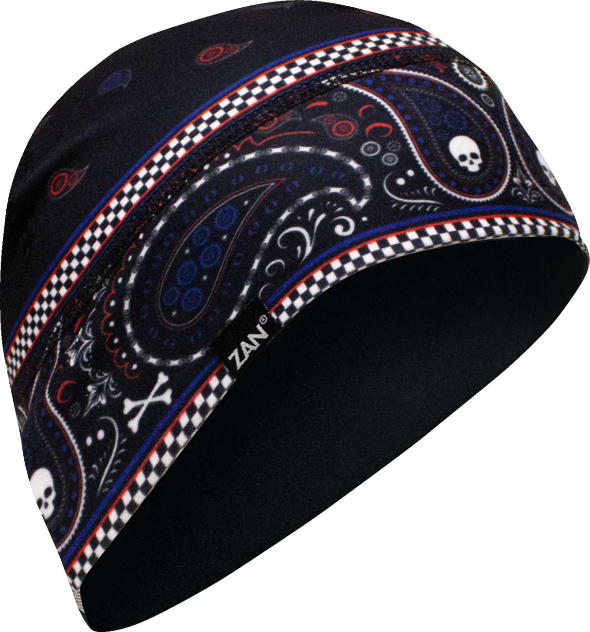 ZAN HEADGEAR SportFlex® Helmet Liner - Classic Bandanna in Red/White/Blue (Part No. WHLL148)