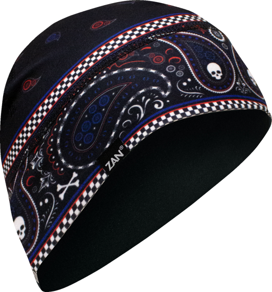 ZAN HEADGEAR SportFlex® Helmet Liner - Classic Bandanna in Red/White/Blue (Part No. WHLL148)