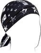 ZAN HEADGEAR Flydanna® SportFlex® Distressed Flag Head Cover - Black and White ZL164