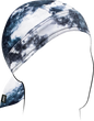 ZAN HEADGEAR Flydanna® SportFlex® Tie Dye Black/White ZL153 – Soft, Comfortable Head Cover with UV Protection