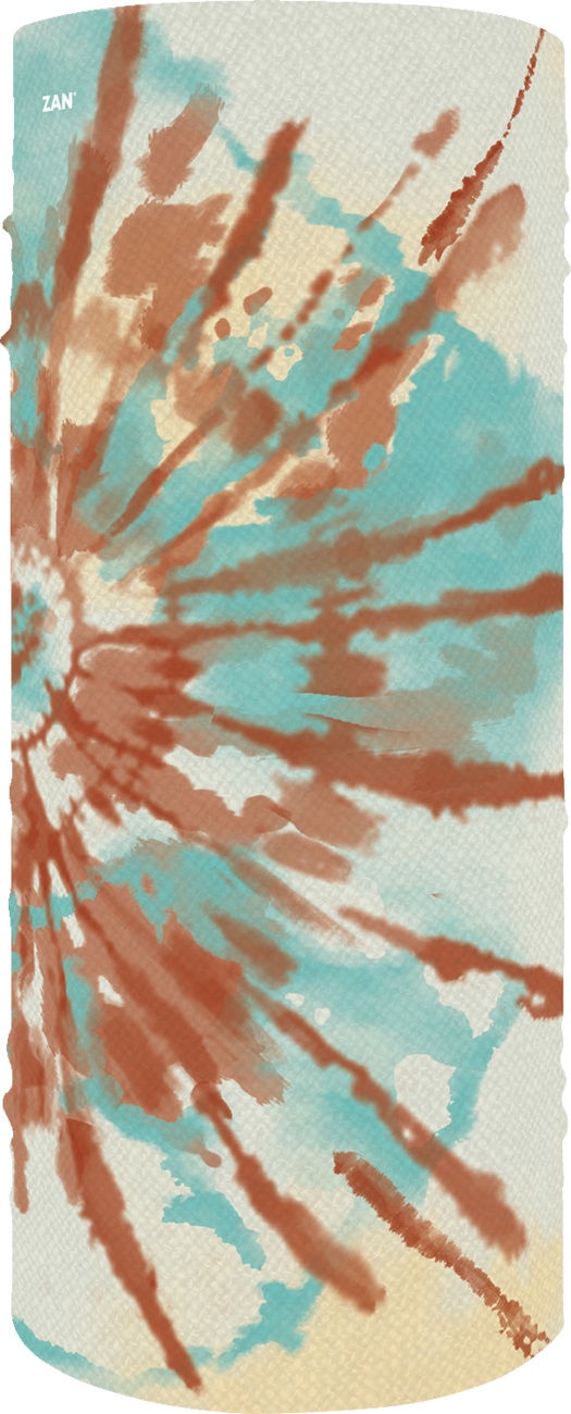 ZAN HEADGEAR Motley Tube® Polyester Natural Tie Dye T601 - Versatile Multi-Functional Headwear