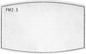 ZAN HEADGEAR Replacement PM 2.5 Filter - 5 Pack (Part Number: FILTER-01)