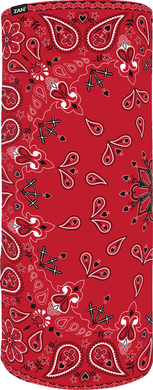 ZAN HEADGEAR Motley Tube® SportFlex® Red Paisley - Part Number TL106