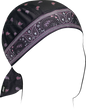 ZAN HEADGEAR Flydanna® Polyester Micromesh Classic Bandanna ZM019 in Pink/Purple
