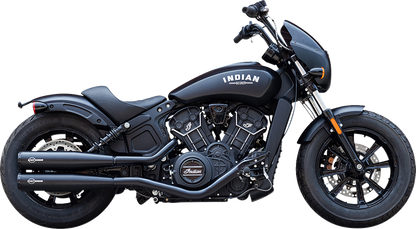S&S CYCLE Grand National Slip-On Mufflers - Black - 50-State 4110-266