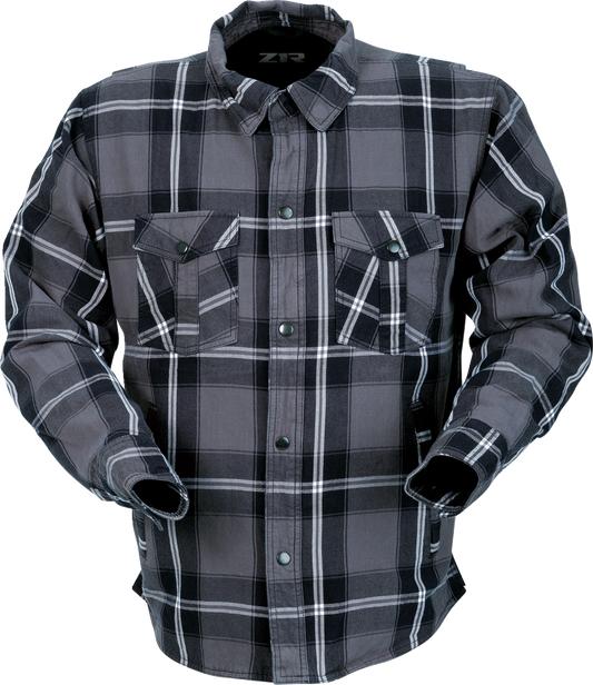 Z1R Ashwood Flannel - Gray - 3XL 3040-3290