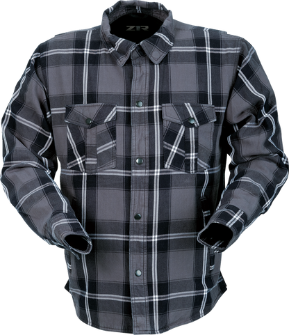 Z1R Ashwood Flannel - Gray - 2XL 3040-3289