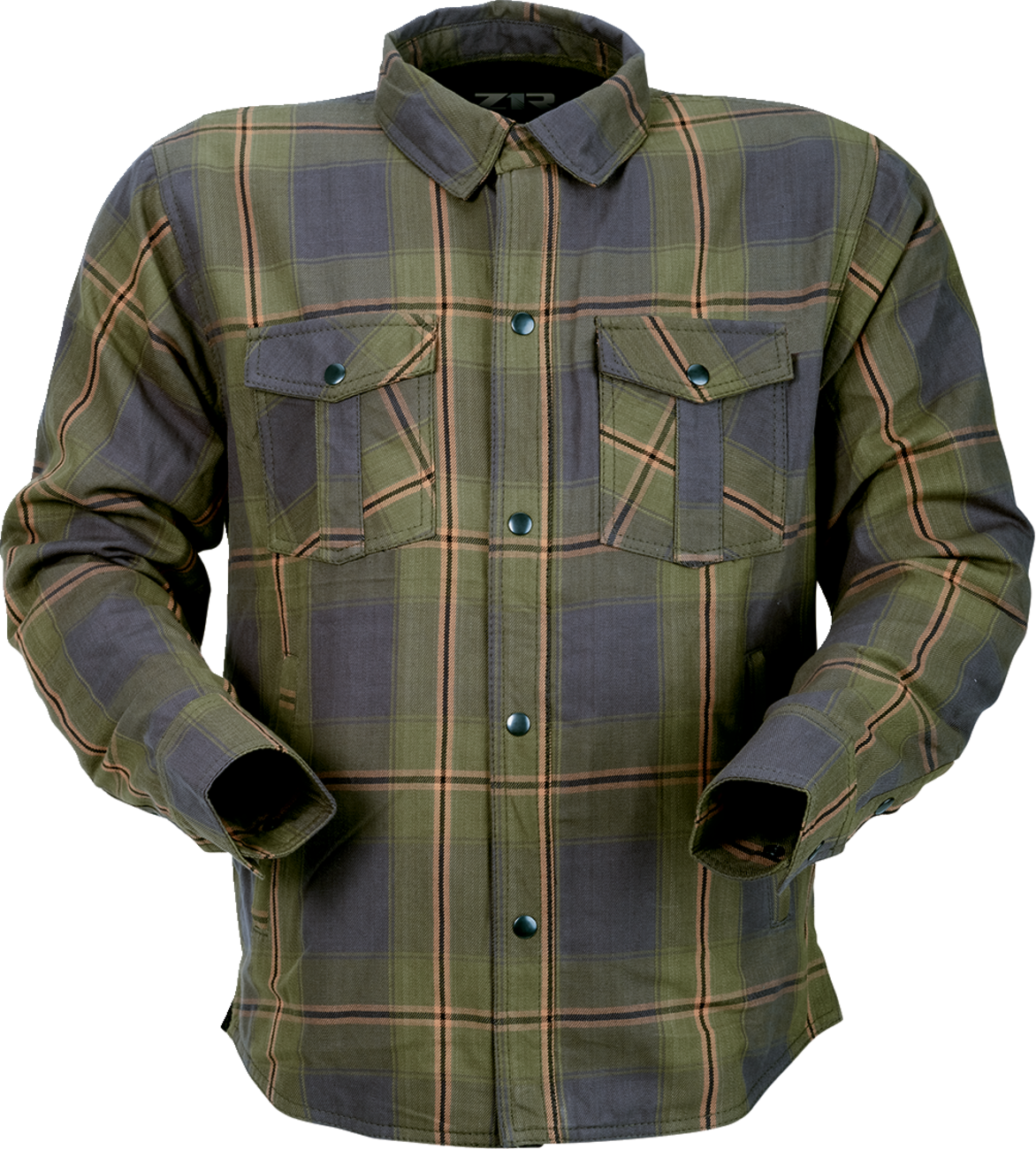 Z1R Ashwood Flannel - Olive - Large 3040-3303