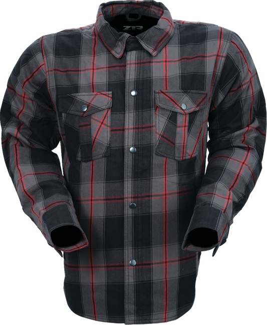Z1R Ashwood Flannel - Red - 5XL 3040-3300