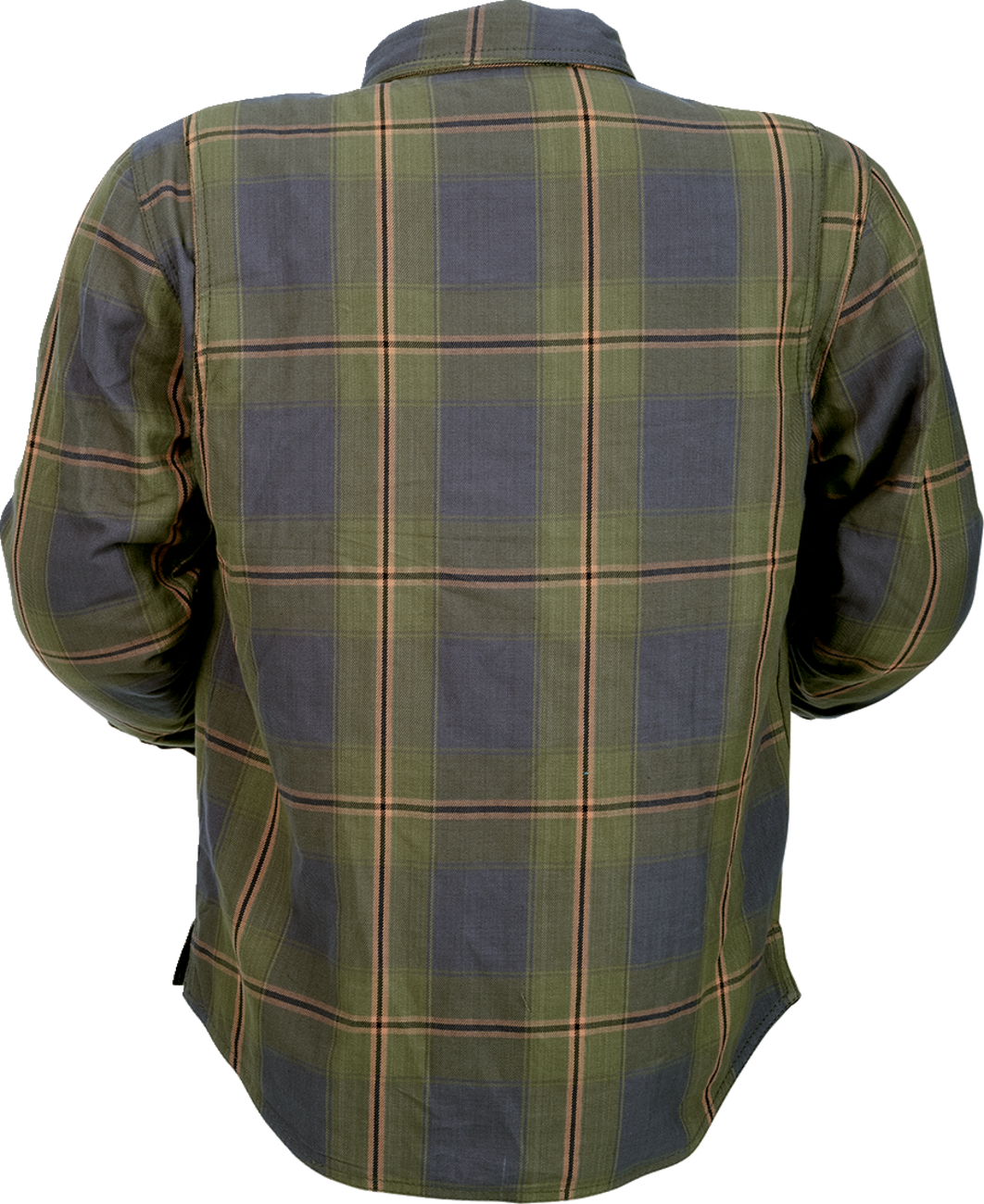 Z1R Ashwood Flannel - Olive - 3XL 3040-3306