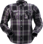 Z1R Women's Ashwood Flannel - Purple - Large 3041-0679
