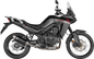 AKRAPOVIC Slip-On Line Muffler - Titanium - Black - Honda XL750 Transalp S-H7SO6-HRTBL