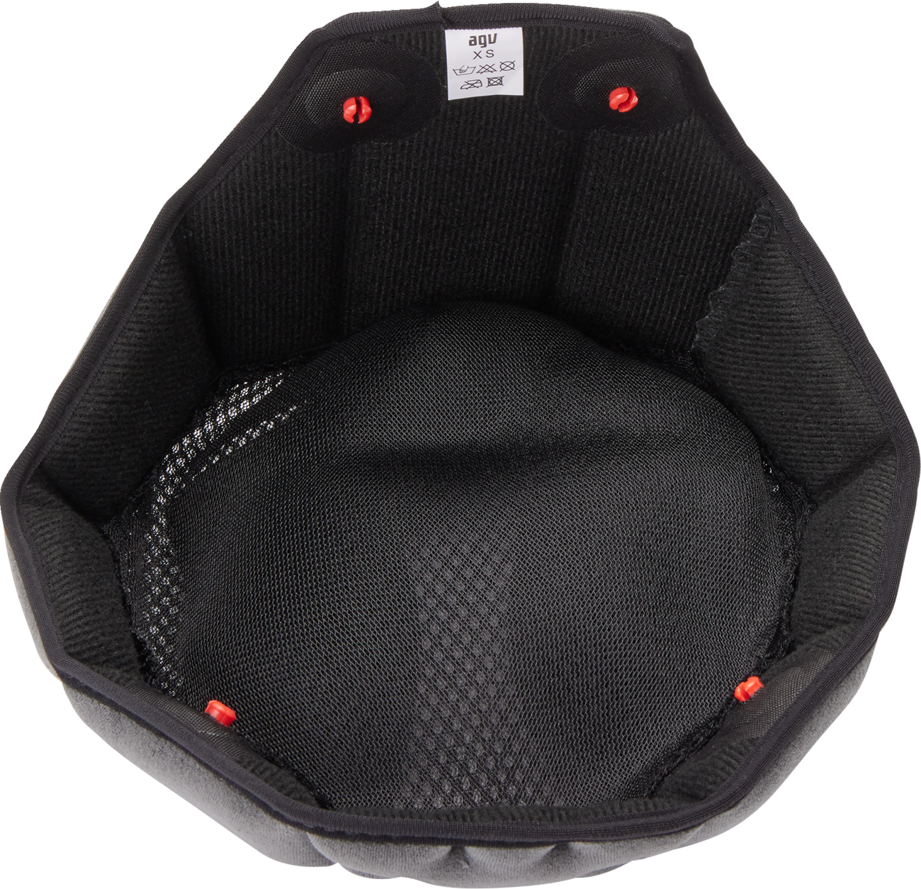 AGV K6/K6 S Liner - Black/Gray - 2XL 20185000466192X